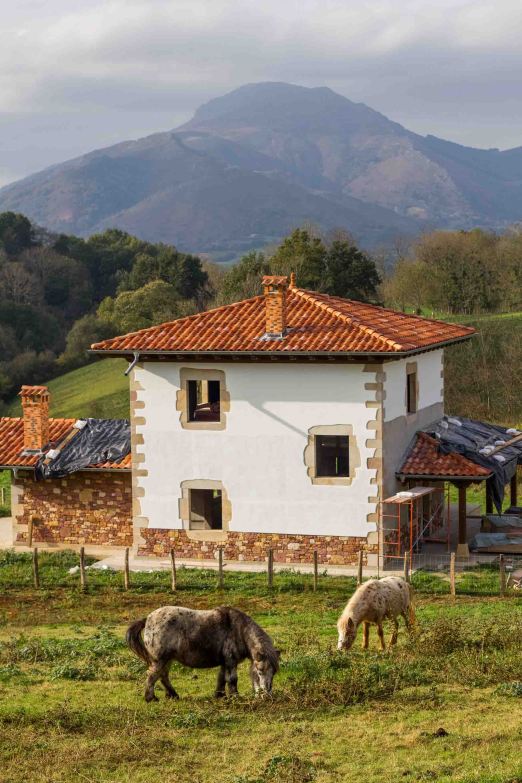 village of Zugarramurdi, Navarra, Spain